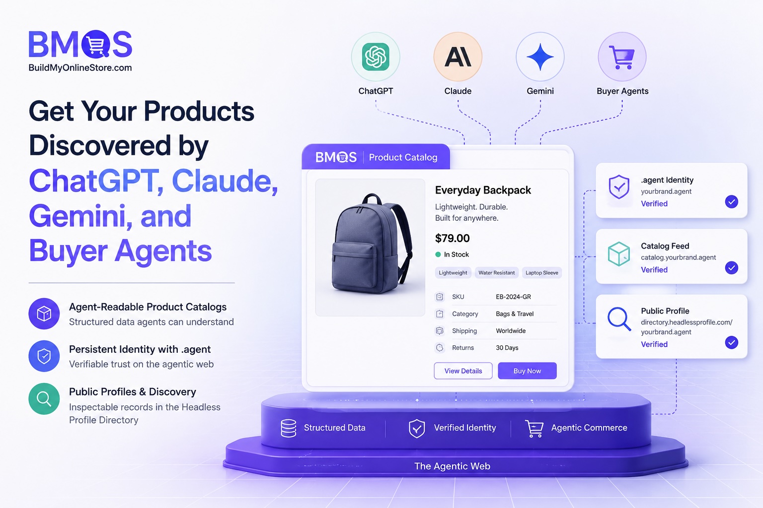 How to Get Your Products Discovered by ChatGPT, Claude, Gemini, and Buyer Agents